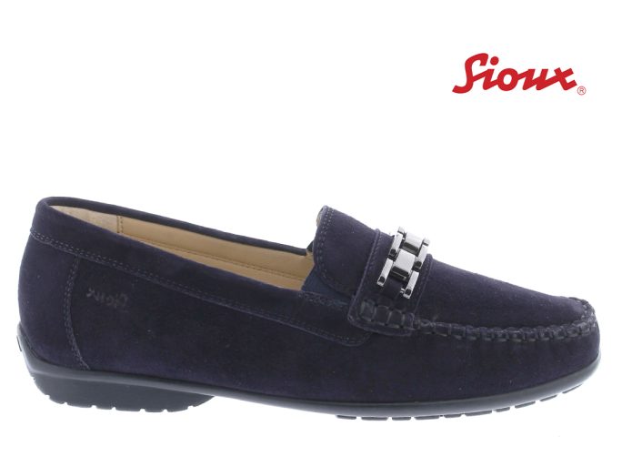 Sioux Cortizia 1167742 mocassin H blauw