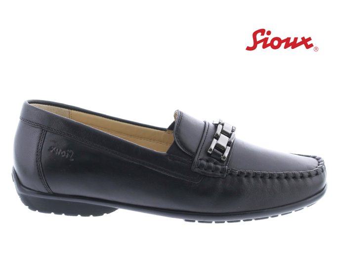 Sioux Cortizia 1167745 mocassin H zwart