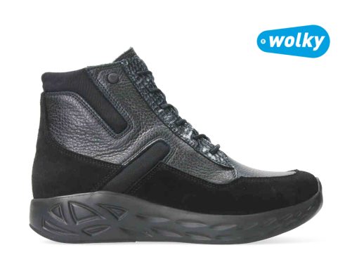 Wolky 5701 Leap veterboot zwart