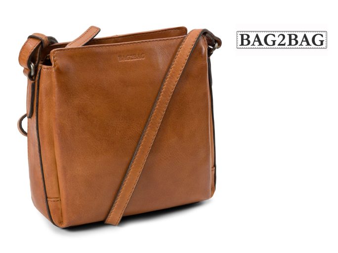 Bag2Bag Bejden cognac schoudertas