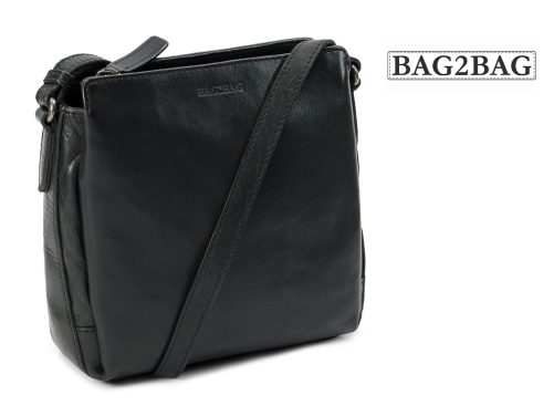 Bag2Bag Bejden zwart schoudertas