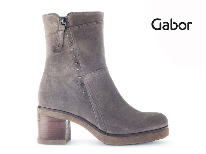 Gabor 52.853.30 laarsje taupe